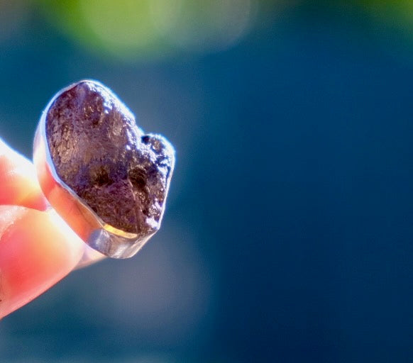 Agni Manitite Sterling silver Ring Size 7