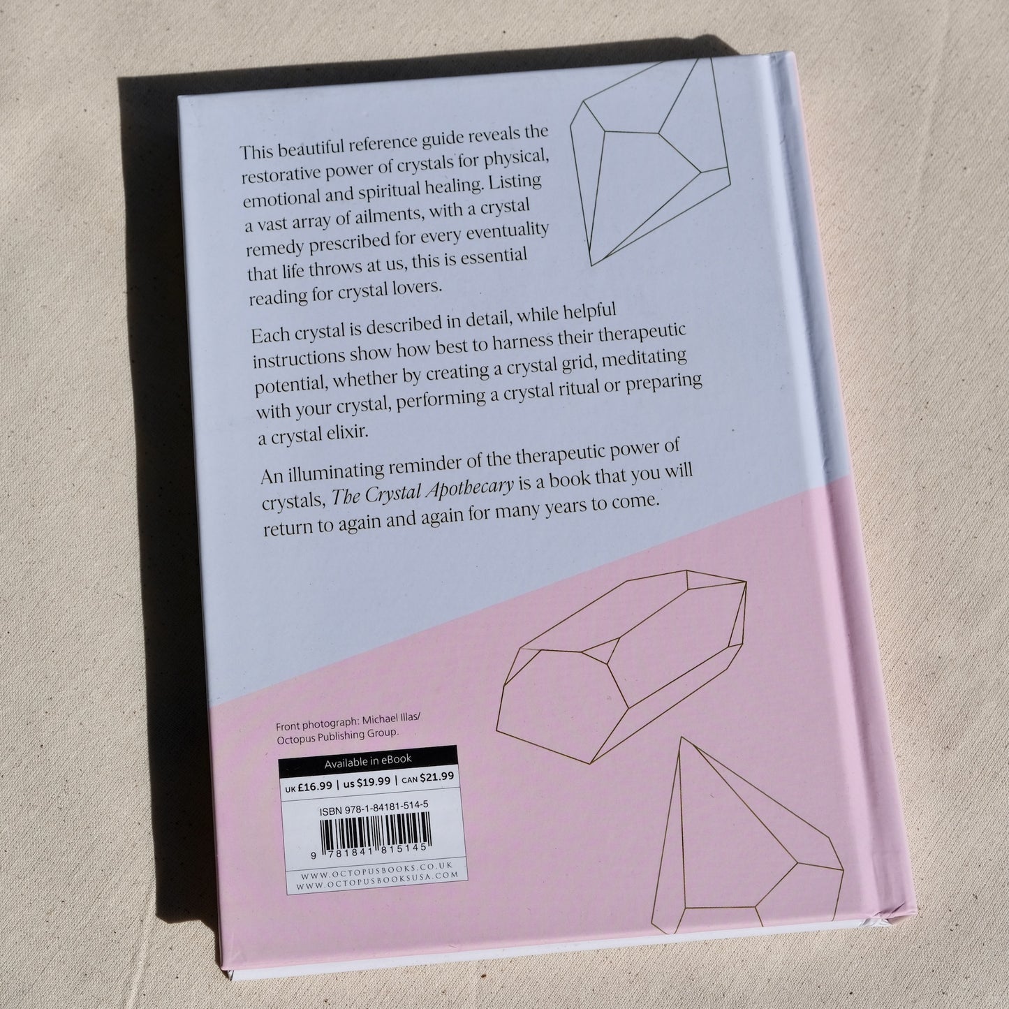 back cover of book