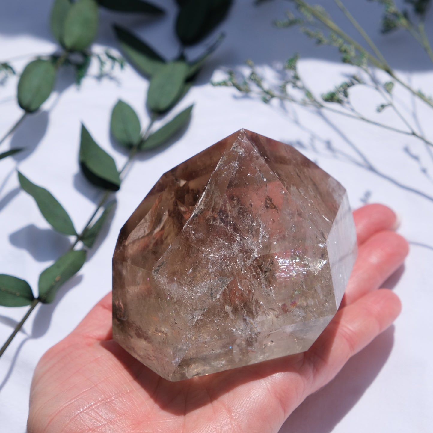 Smoky Quartz Polished Freeform