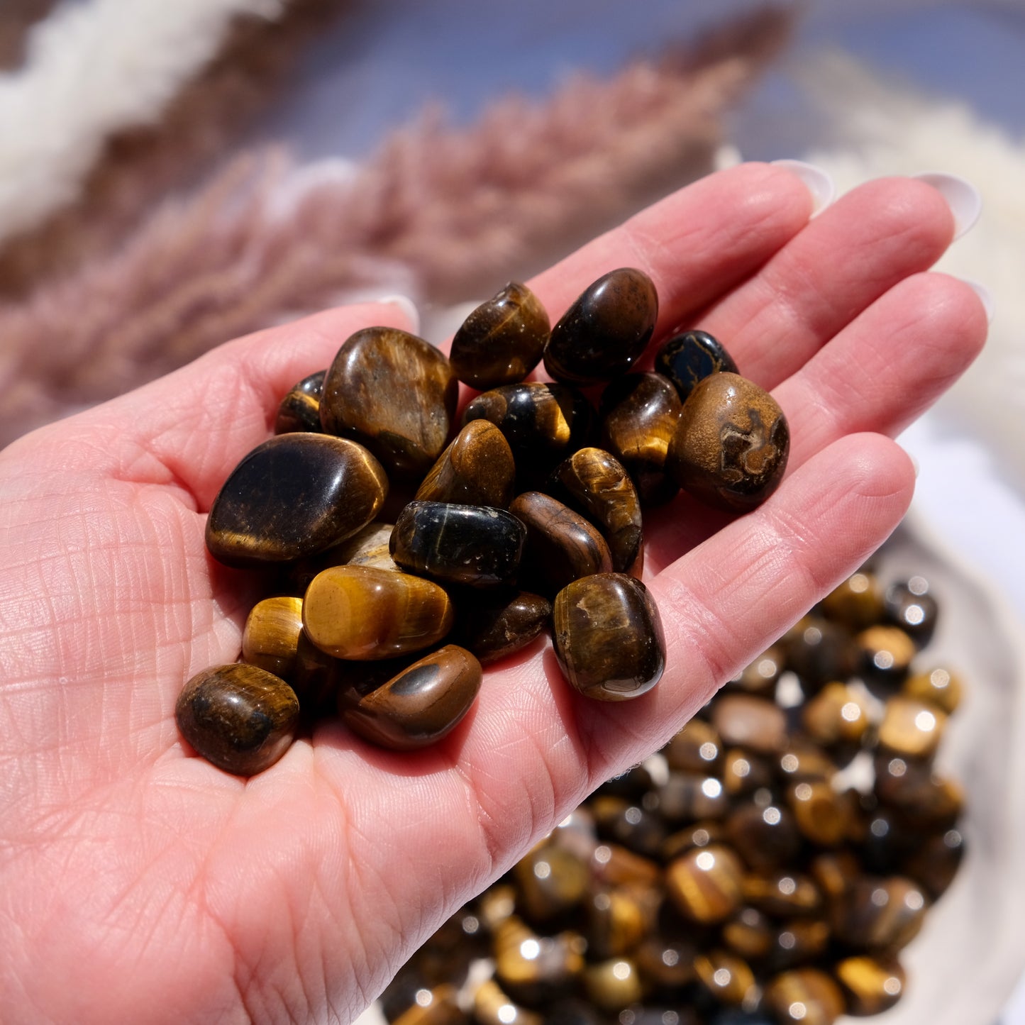 Tigers Eye Chips 125g