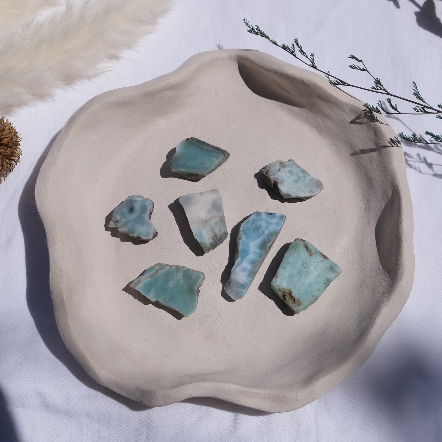 Larimar Raw Slabs