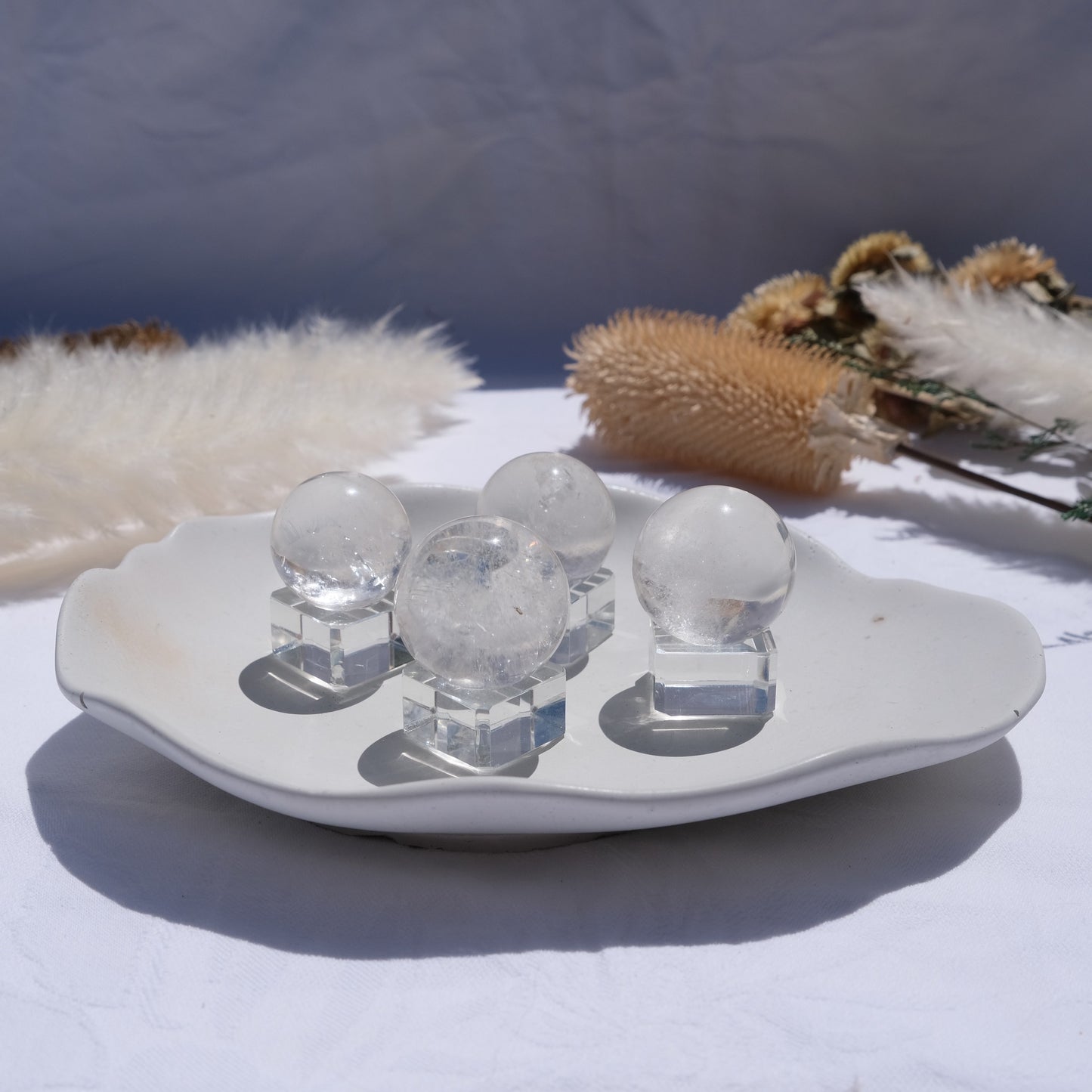Clear Quartz Mini Spheres