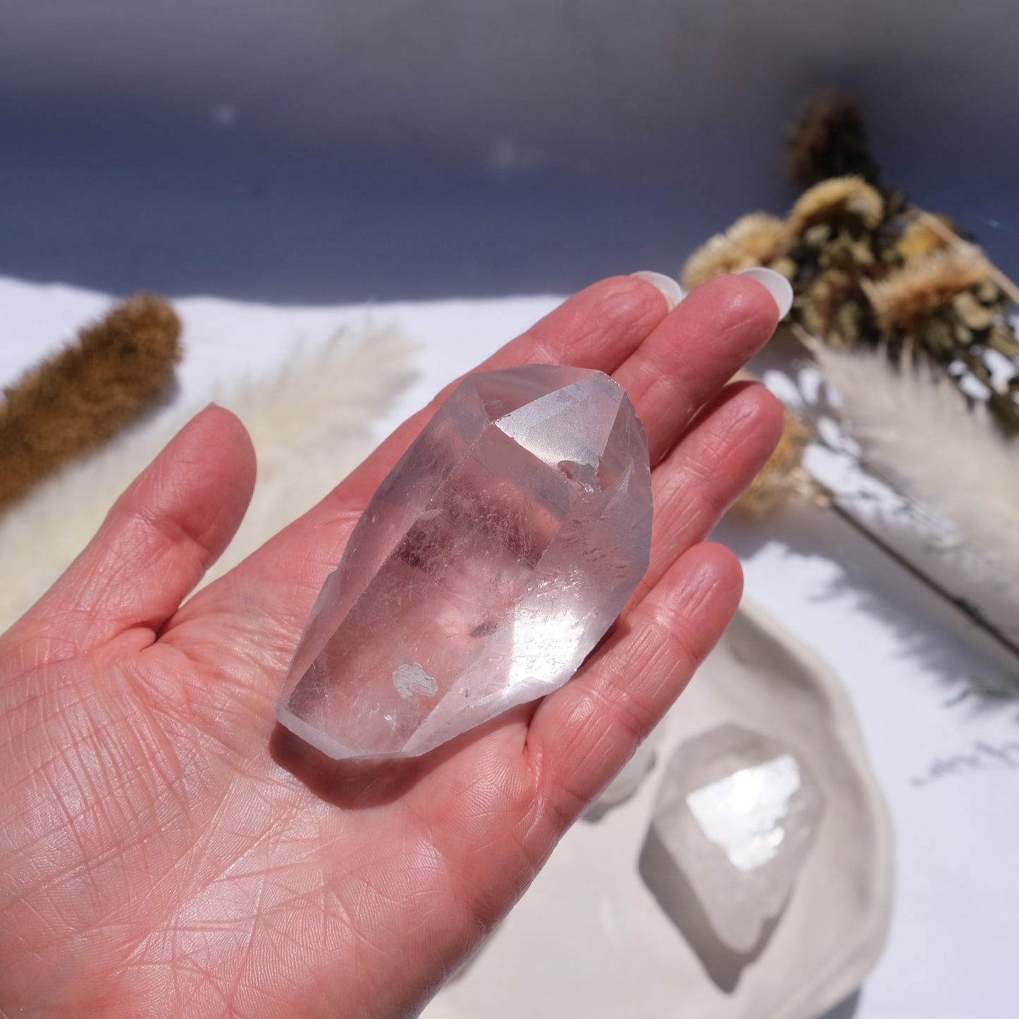 Lemurian Rough Quartz Points