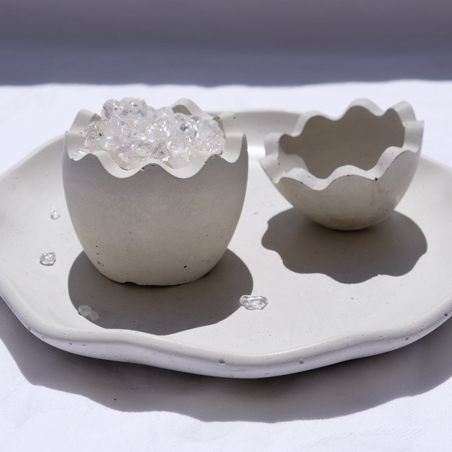 Tourmalinated Quartz Chips 125g