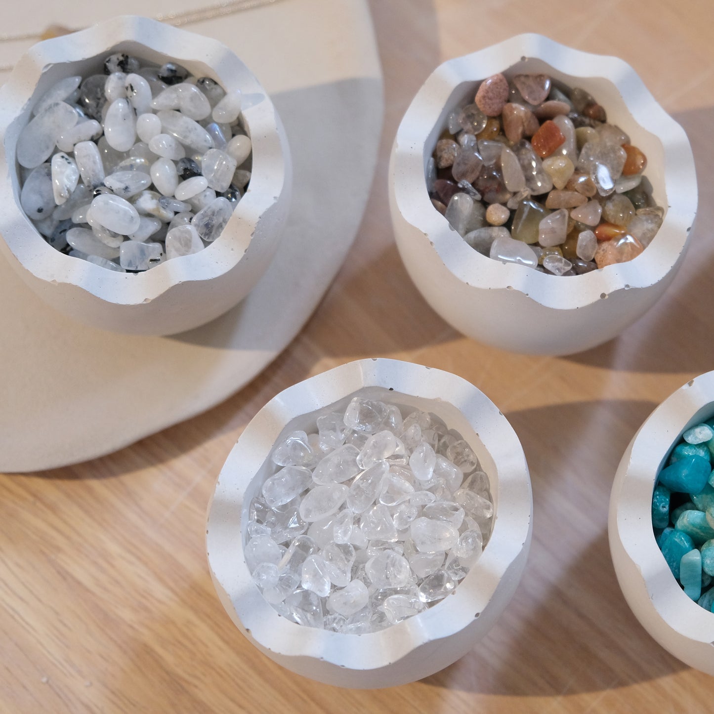 Concrete Eggshell Cup