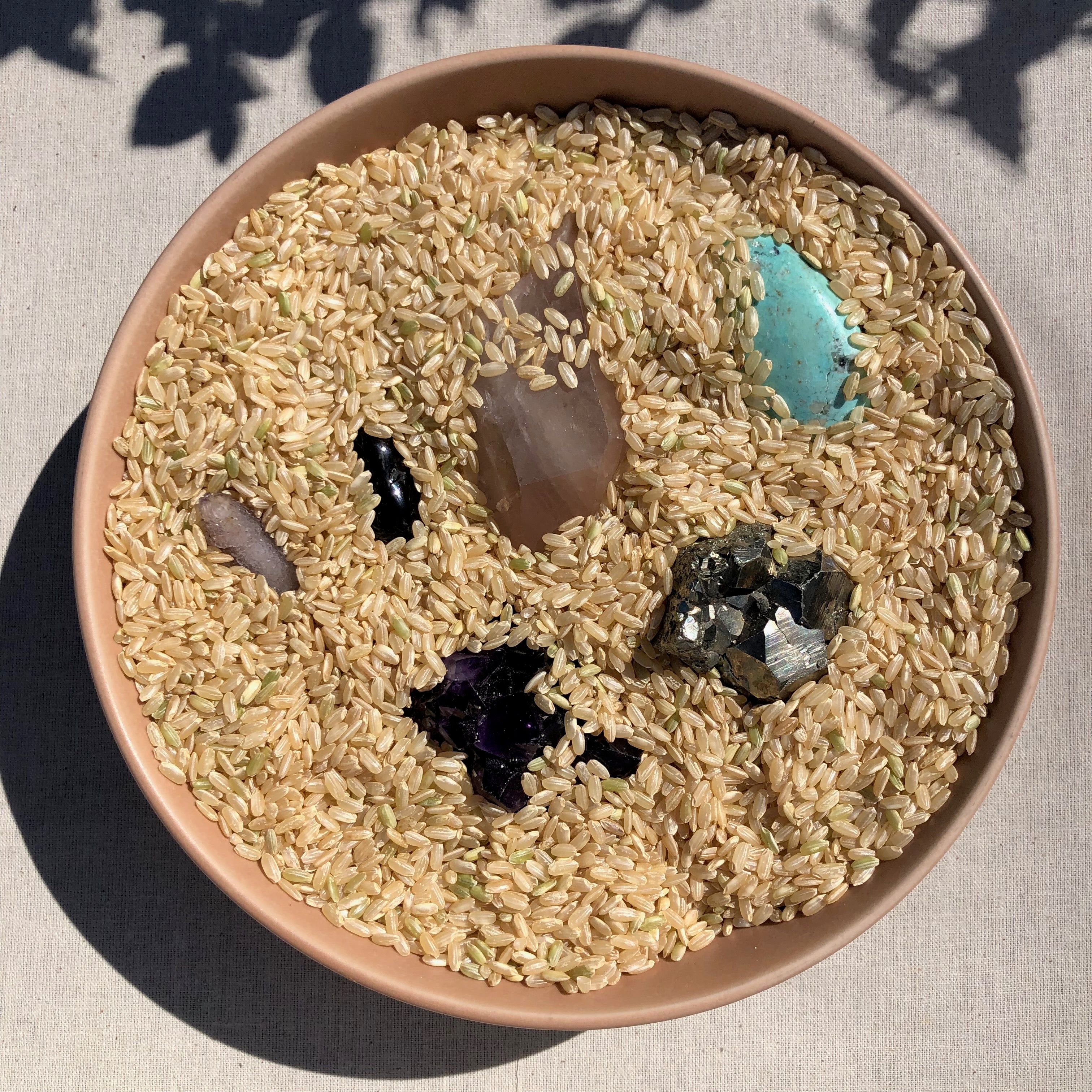 Using Organic Brown Rice to Cleanse and Restore your Crystals. – Star ...