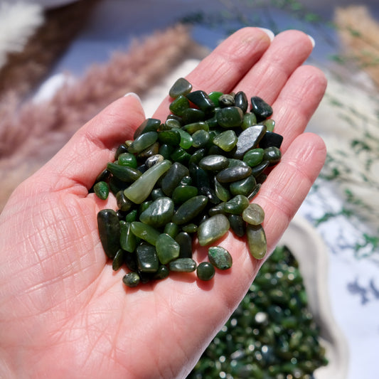 Nephrite Jade Chips 125grams