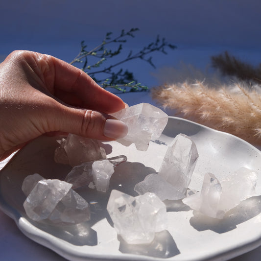 Clear Quartz Mini Clusters