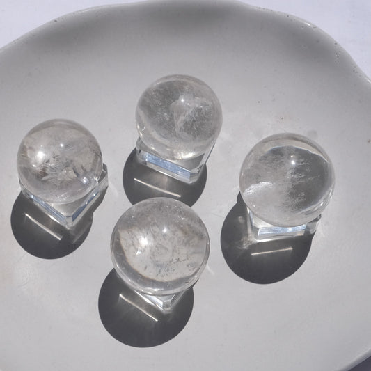 Clear Quartz Mini Spheres