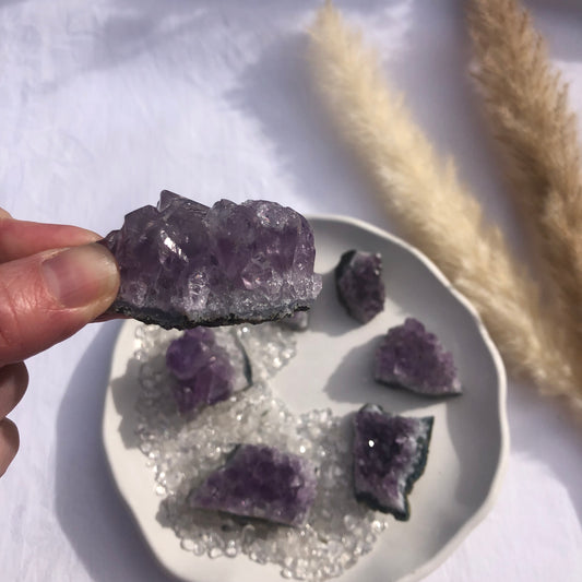 Amethyst Druzy Cluster