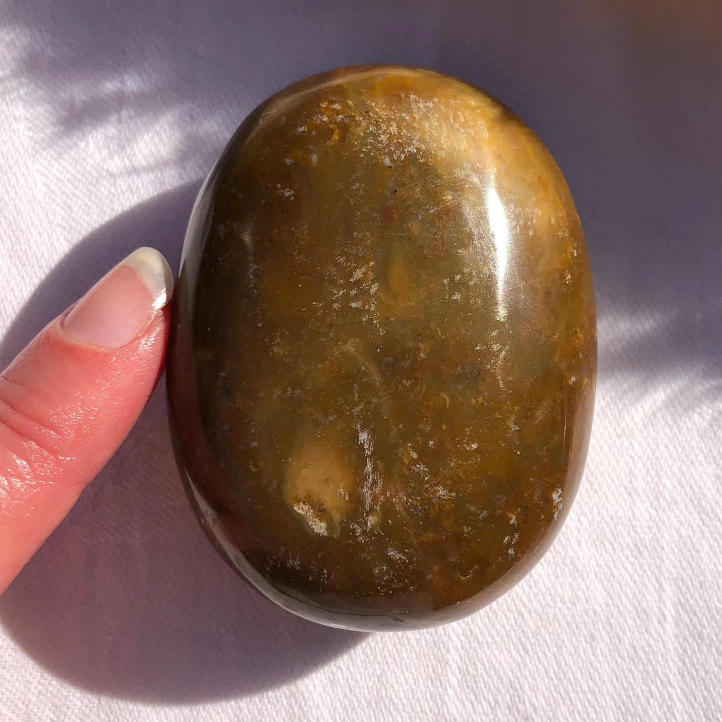 Ocean Jasper Palm Stone