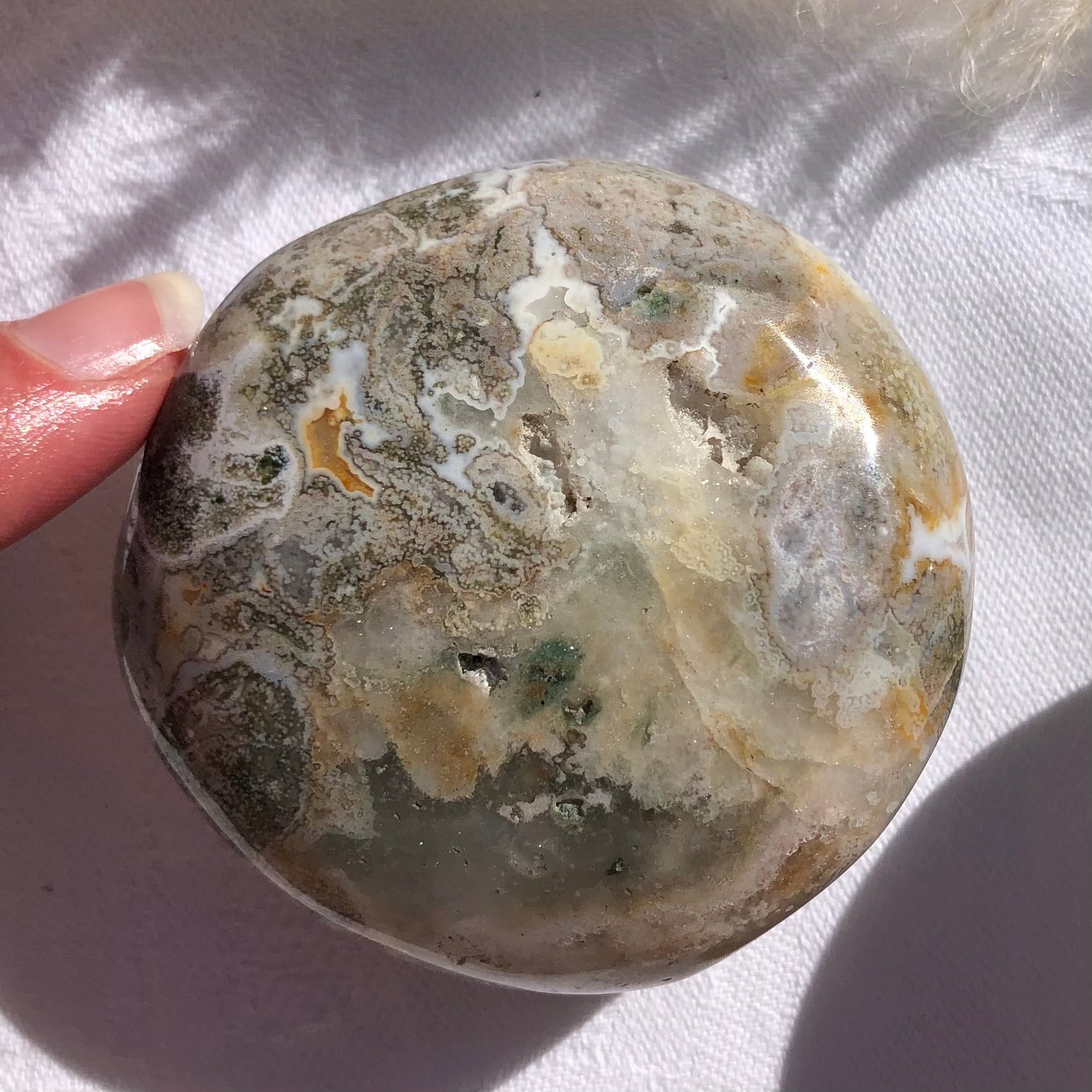 Ocean Jasper Palm Stone