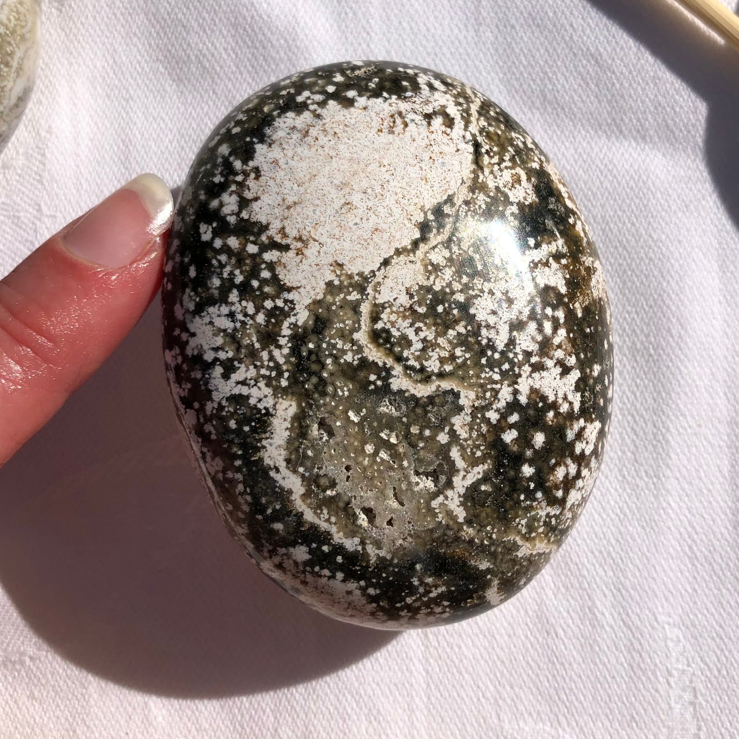 Ocean Jasper Palm Stone