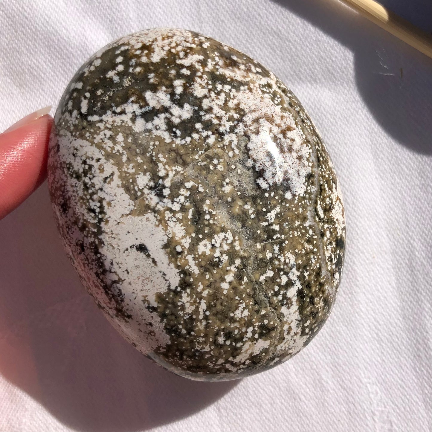 Ocean Jasper Palm Stone